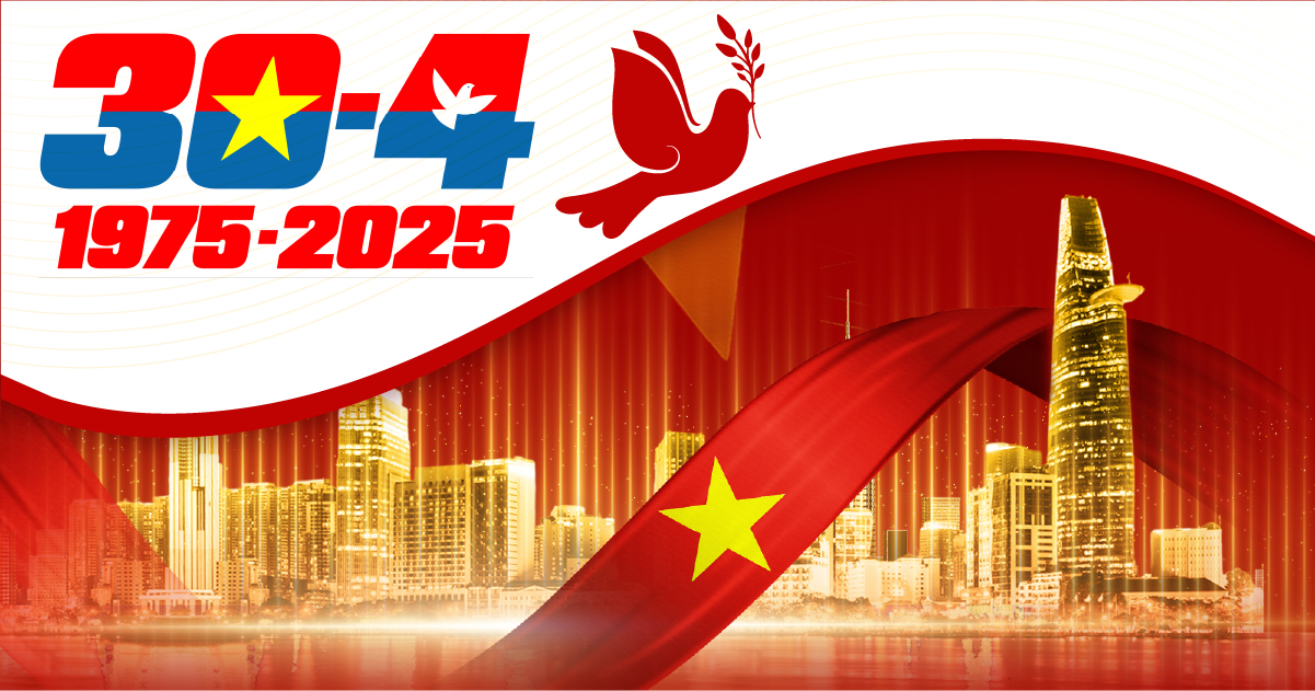 NỆM KIM CƯƠNG NHIỆT LIỆT CHÀO MỪNG 50 NĂM  NGÀY GIẢI PHÓNG MIỀN NAM, THỐNG NHẤT ĐẤT NƯỚC 
