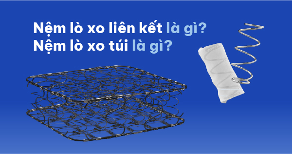 Nên mua nệm lò xo liên kết hay nệm lò xo túi độc lập? 