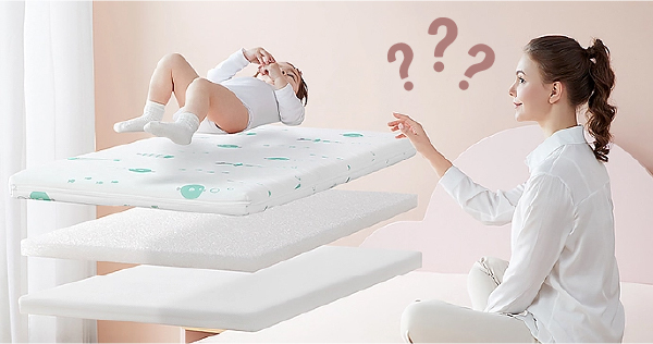WHAT IS A SUITABLE MATTRESS FOR A NEWBORN BABY TO LIE ON?