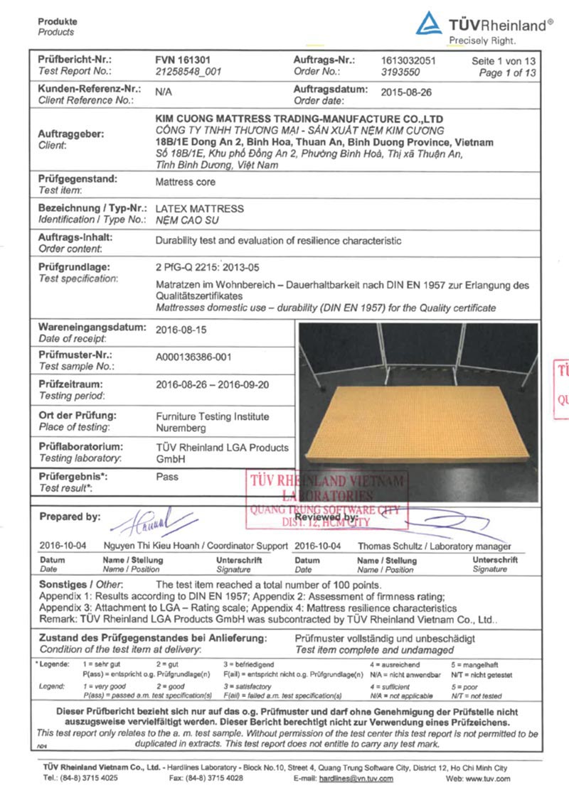 TUV (LGA) – Đức