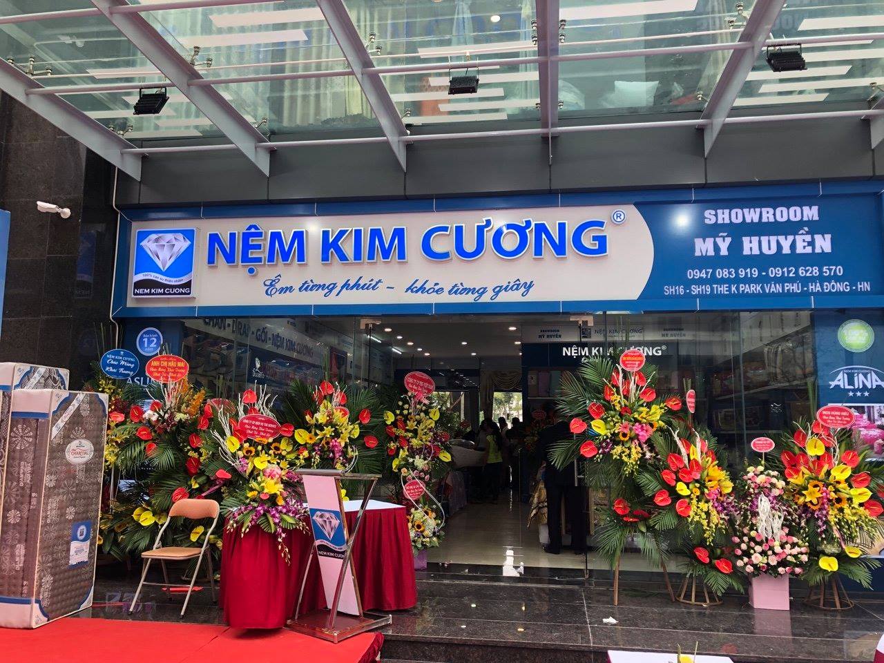 Đại lý nệm Kim Cương miền Bắc | Danh sách phân phối chính hãng 2025