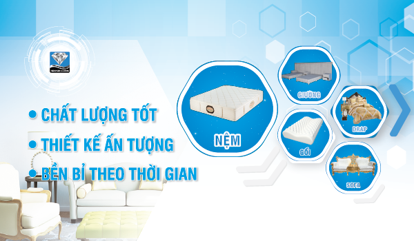 Nệm Kim Cương nơi cung ứng các sản phẩm dự án trọn gói