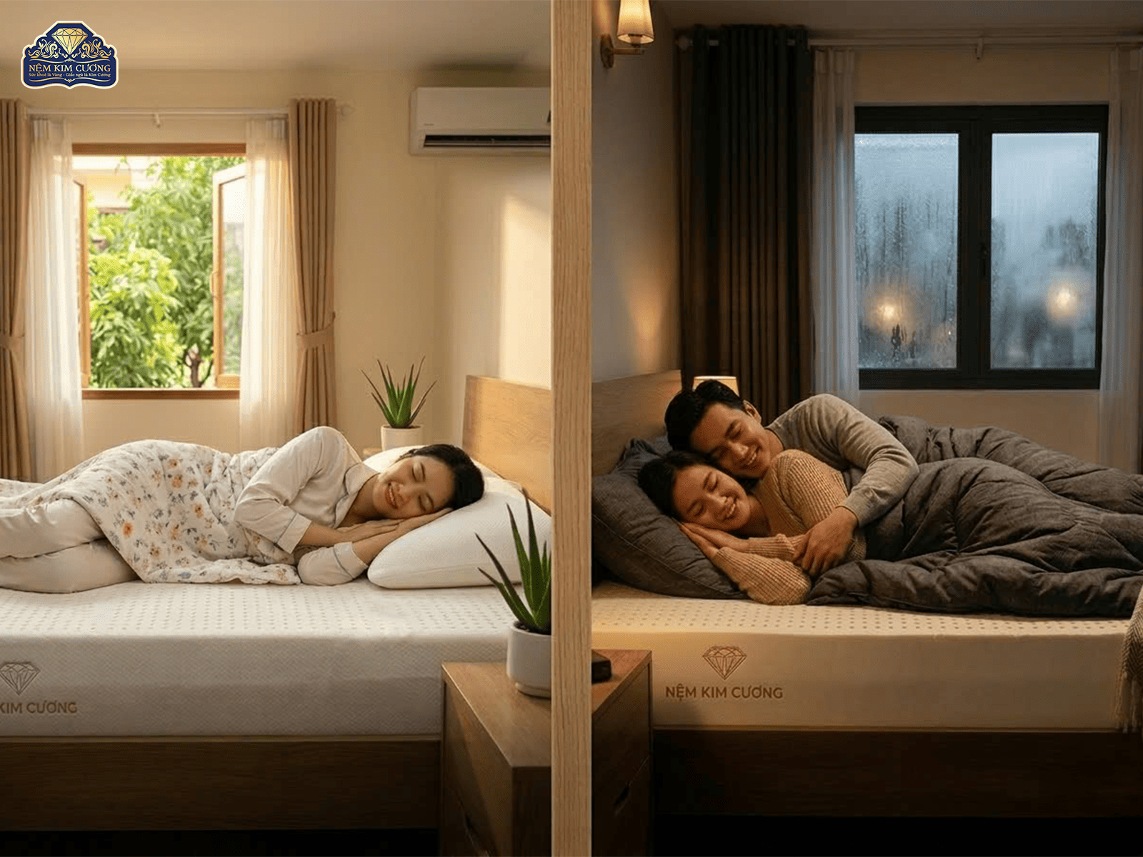 KHẢ NĂNG ĐIỀU HÒA THÂN NHIỆT CỦA CAO SU: BÍ QUYẾT CHO GIẤC NGỦ "ĐÔNG ẤM HÈ MÁT"