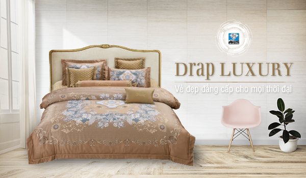 Admire the classy beauty of Diamond luxury drap