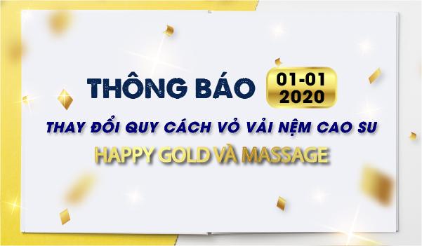 THÔNG BÁO THAY ĐỔI QUY CÁCH VỀ VỎ VẢI SẢN PHẨM