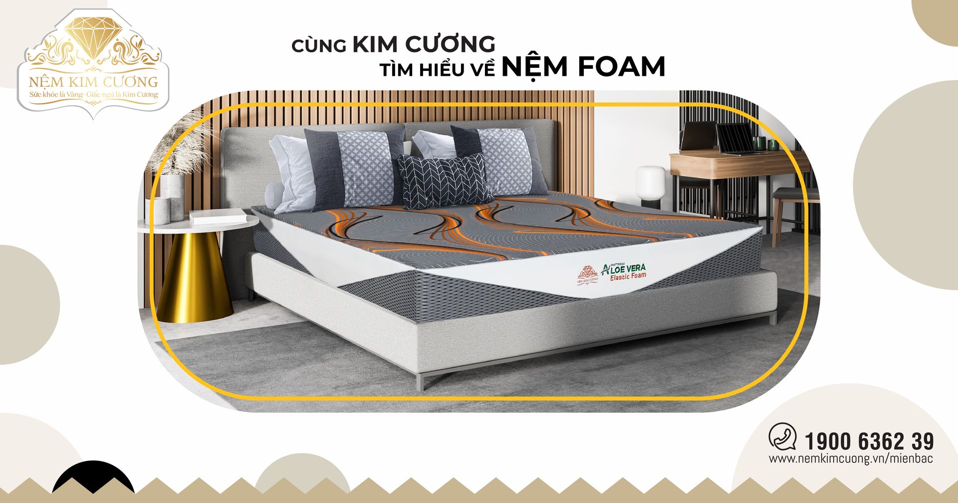 Cùng Kim Cương tìm hiểu về nệm Foam