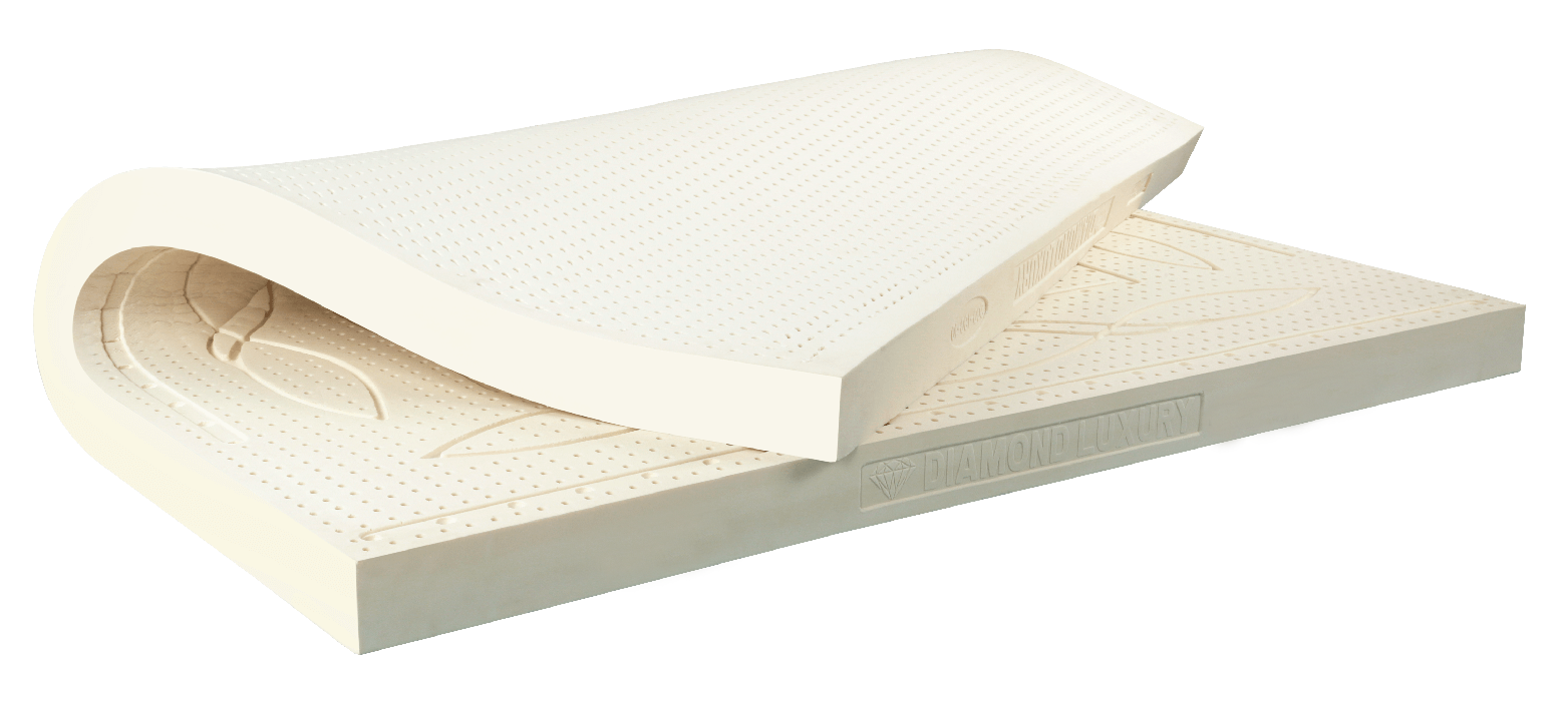 NATURAL LATEX MATTRESS WITH VENTS ON BOTH SIDES - DIAMOND LUXURY