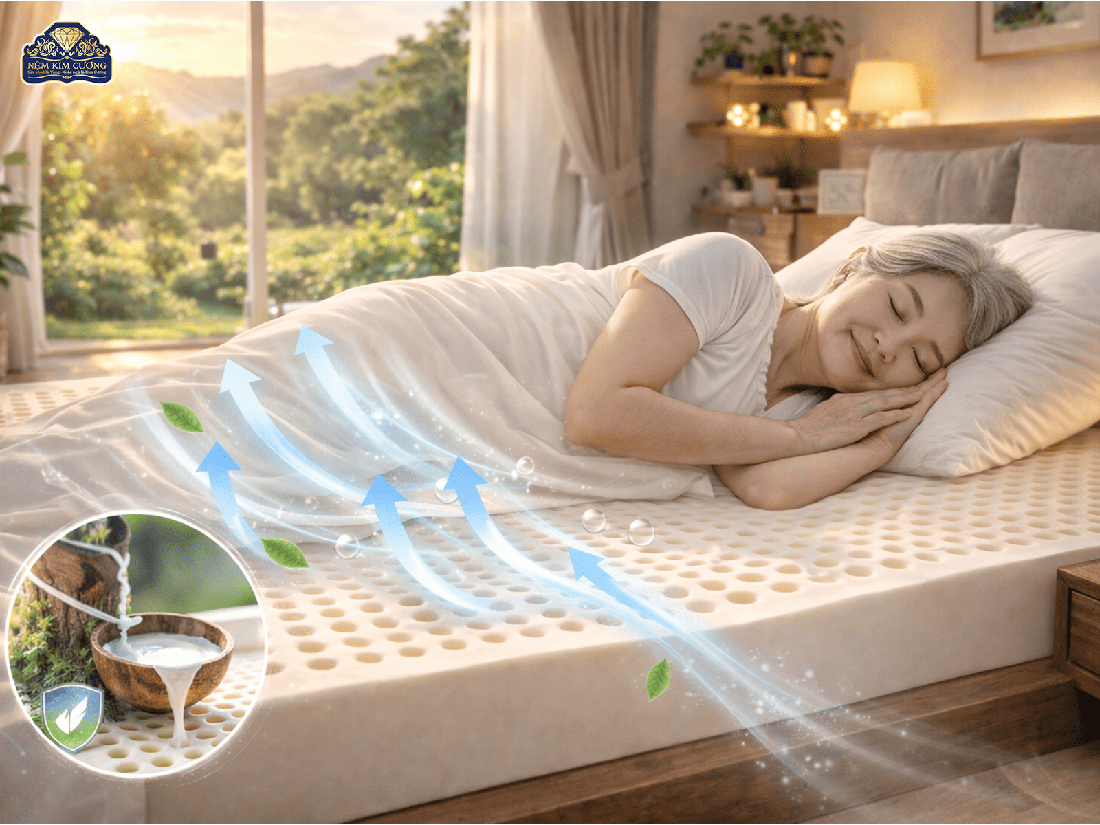 BÍ QUYẾT CHỌN NỆM CHO NGƯỜI CAO TUỔI - NÂNG NIU GIẤC NGỦ VÀNG