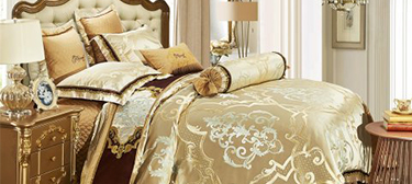 Bộ chăn drap phủ Luxury Gấm lụa LXG 7402P