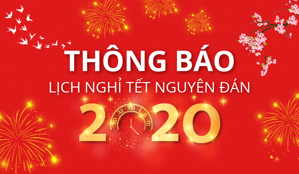 2020 Lunar New Year Holiday Announcement