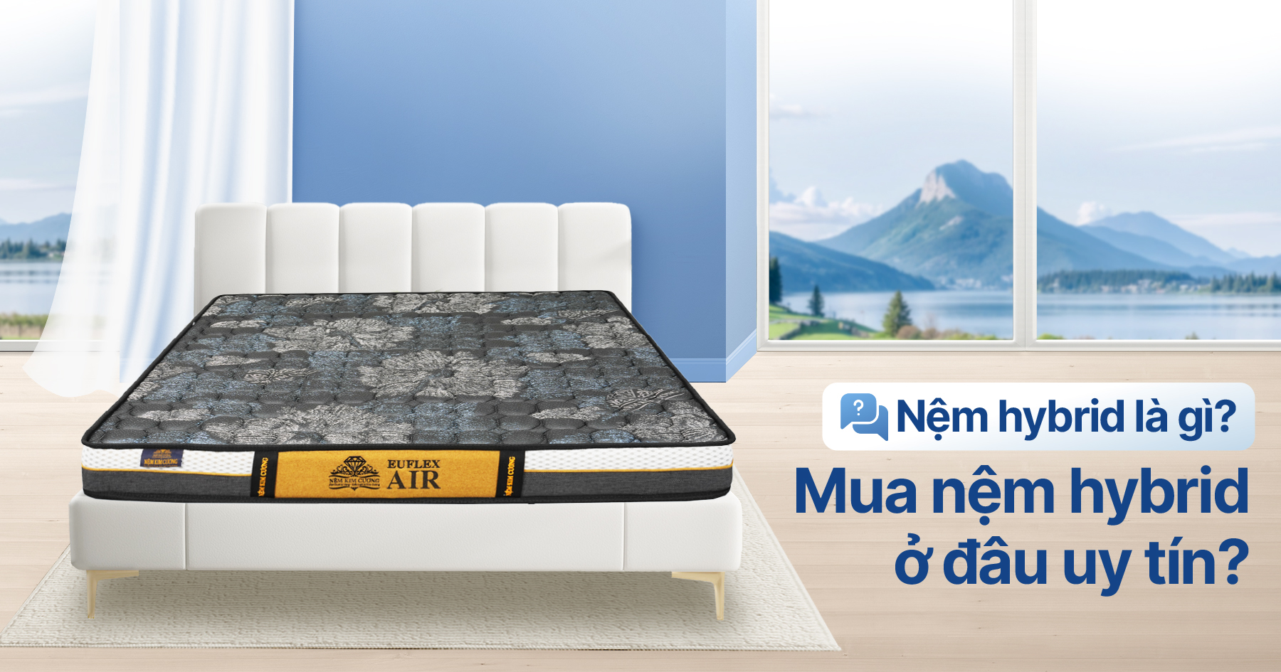 Nệm Hybrid là gì? Mua nệm Hybrid ở đâu uy tín? 