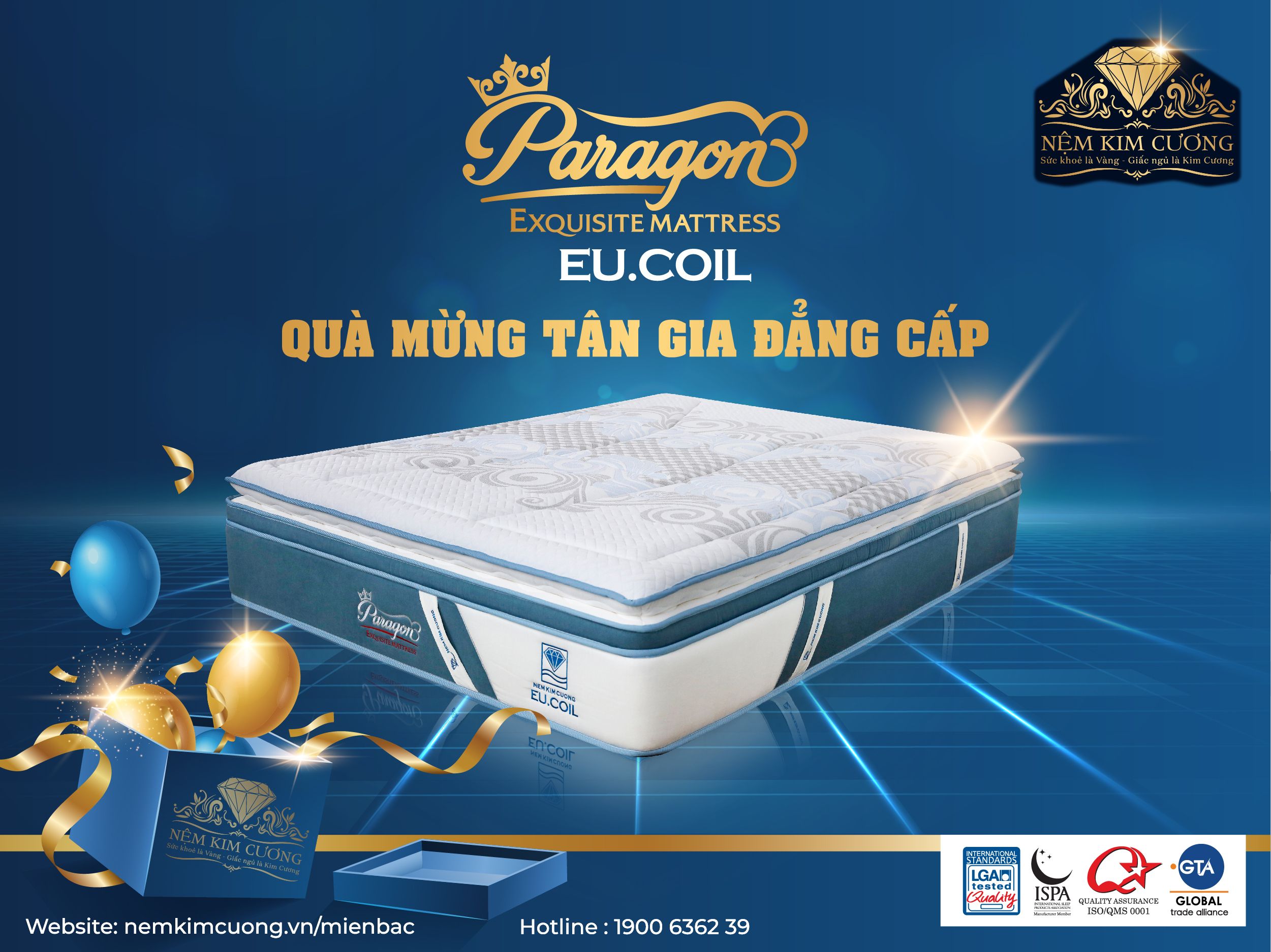 EUCOIL PARAGON - QUÀ MỪNG TÂN GIA CAO CẤP