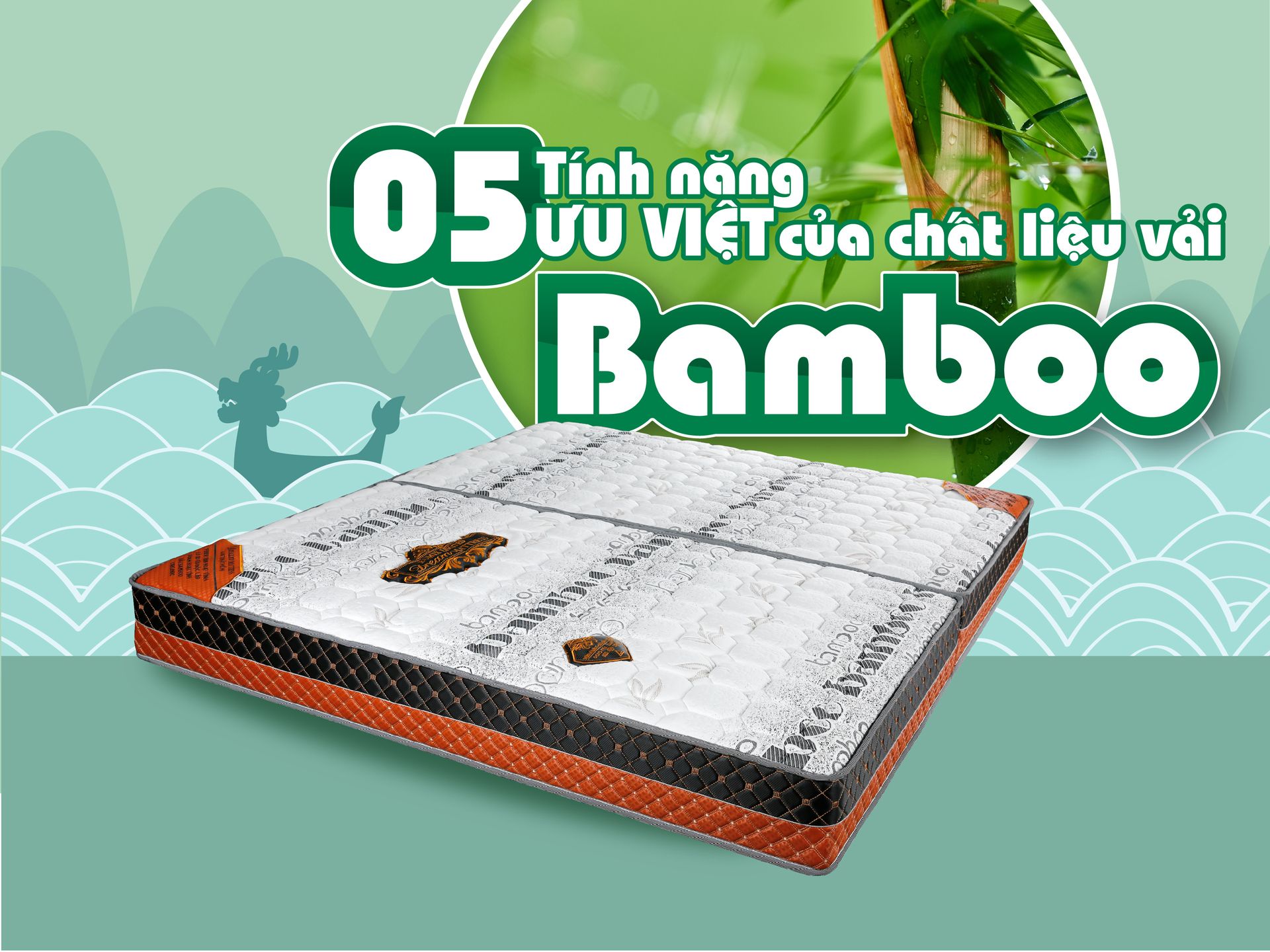 05 tính năng ưu việt của chất liệu vải Bamboo