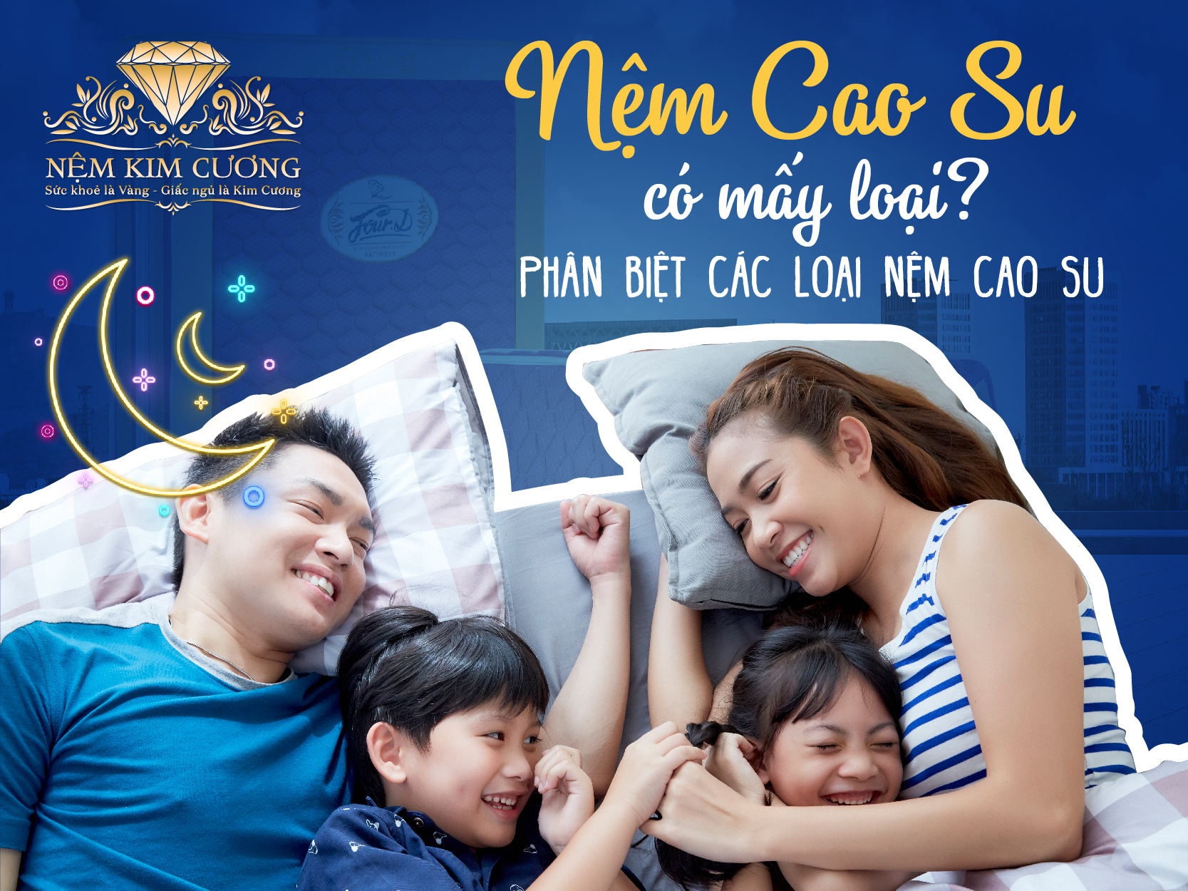 Nệm cao su có mấy loại? Phân biệt các loại nệm cao su 